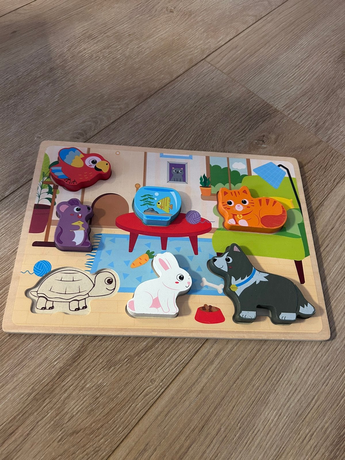 Dieren puzzel, Ophalen, Zo goed als nieuw