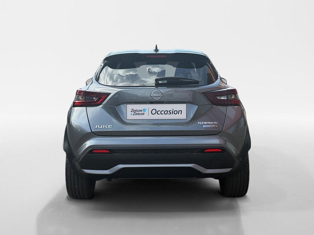 Nissan Juke 1.6 Hybrid N-Design WK DEAL € 500,- korting |L, Auto's, Nissan, 12 maanden, Stof, Gebruikt, Origineel Nederlands