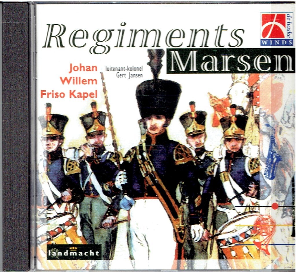 Hafabra -  Regiments Marsen - Johan Willem Friso Kapel CD, Inclusief boekje, Gebruikt, Ophalen of Verzenden, Blaasorkest/fanfare