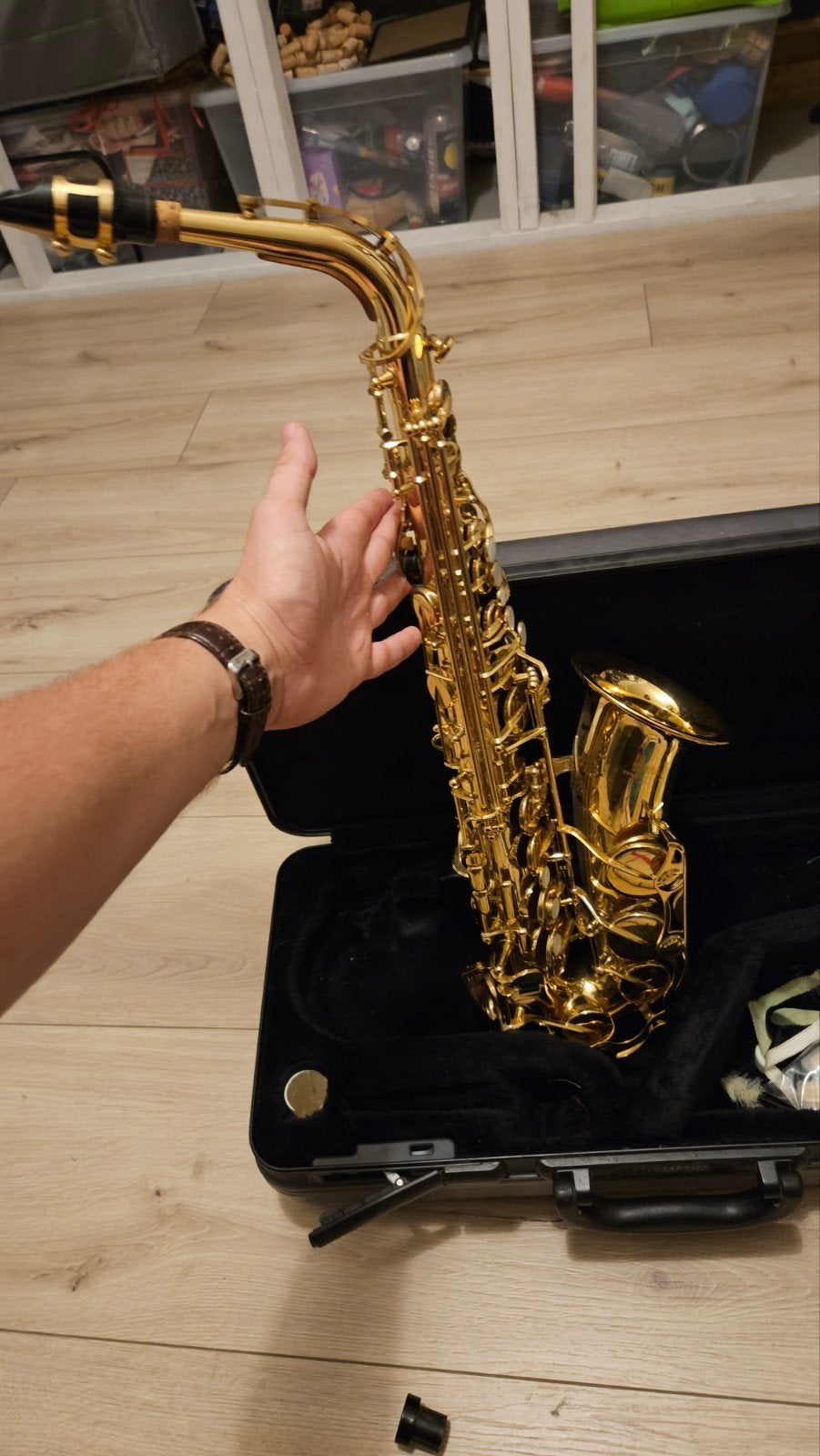 yamaha yas 275 - Altsaxofoon met Koffer - Zeer goede staat, Muziek en Instrumenten, Ophalen, Zo goed als nieuw, Alt, Met koffer