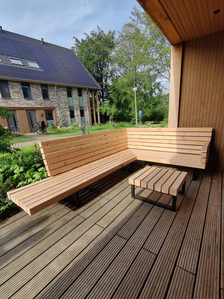 Douglas loungebank | lounge set | op maat, Verzenden, Bank, Nieuw, 8 zitplaatsen
