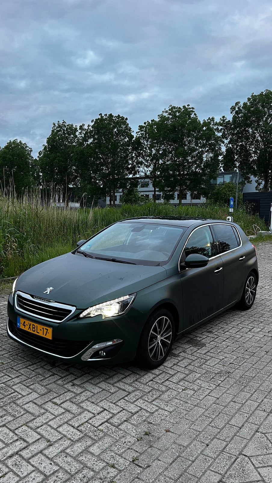 Peugeot 308 Allure - Matgroen - Panoramadak - Full Options, Auto's, Peugeot, Particulier, Bluetooth, Climate control, Cruise Control