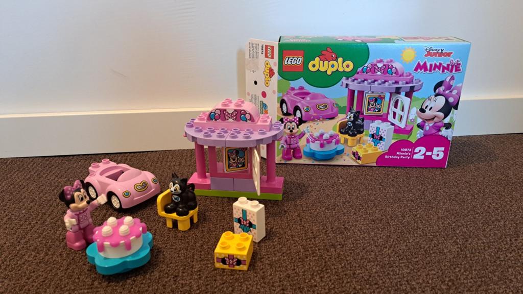 Lego Duplo Disney Junior Minnie's birthday party (10873), Kinderen en Baby's, Speelgoed | Duplo en Lego, Ophalen, Gebruikt, Inclusief doos