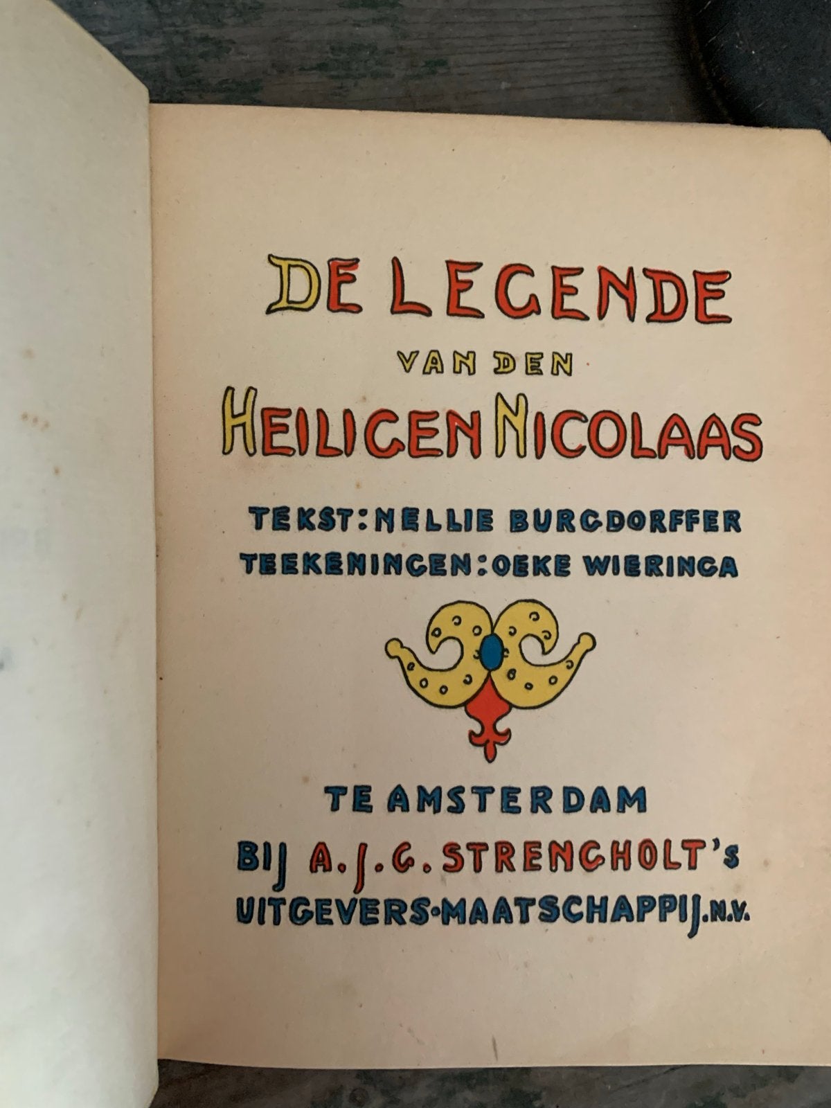 Sinterklaas boekje, Diversen, Sinterklaas, T, Ophalen of Verzenden, Zo goed als nieuw, N