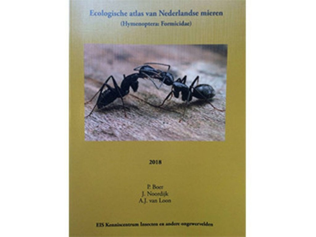 Ecologische atlas van Nederlandse mieren I mieren boek, Dieren en Toebehoren, Insecten en Spinnen, Mieren