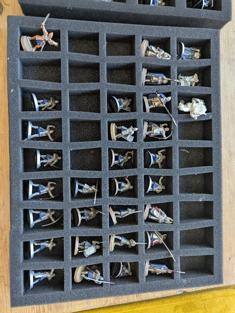 Warhammer Middle-earth SBG: Gondor Army. Veel metaal!, Ophalen, Met verf, Gebruikt, Figuurtje(s)