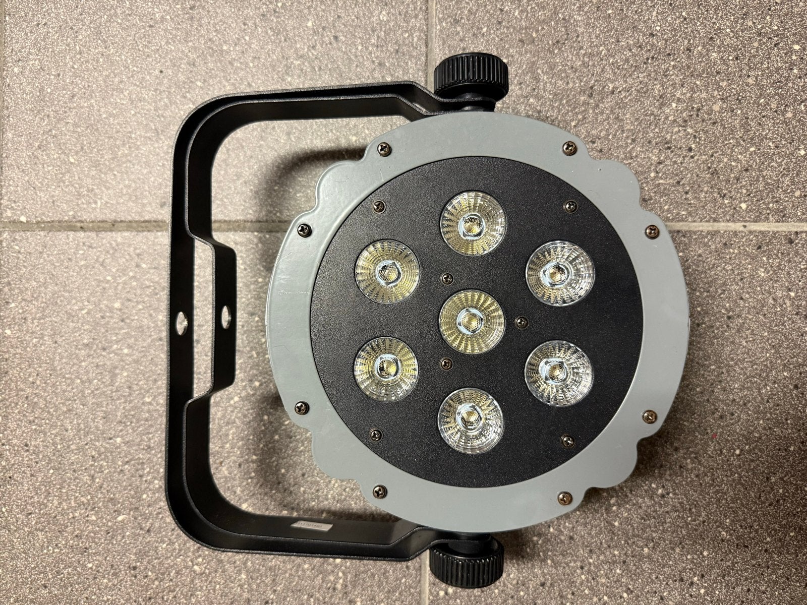 Showtec Compact Par 7 Q4 LED Par Spot, Muziek en Instrumenten, Licht en Laser, Ophalen of Verzenden, Gebruikt, Licht, Kleur