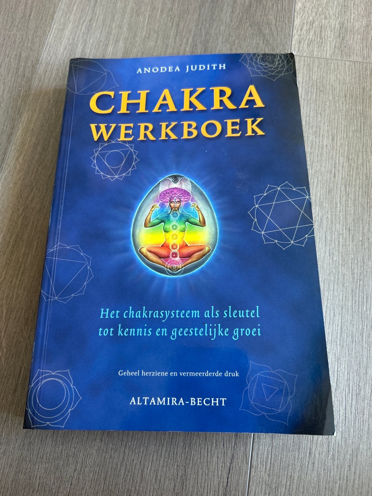 Chakra Werkboek - Anodea Judith, Boeken, Ophalen of Verzenden, Zo goed als nieuw, Spiritualiteit algemeen, Instructieboek