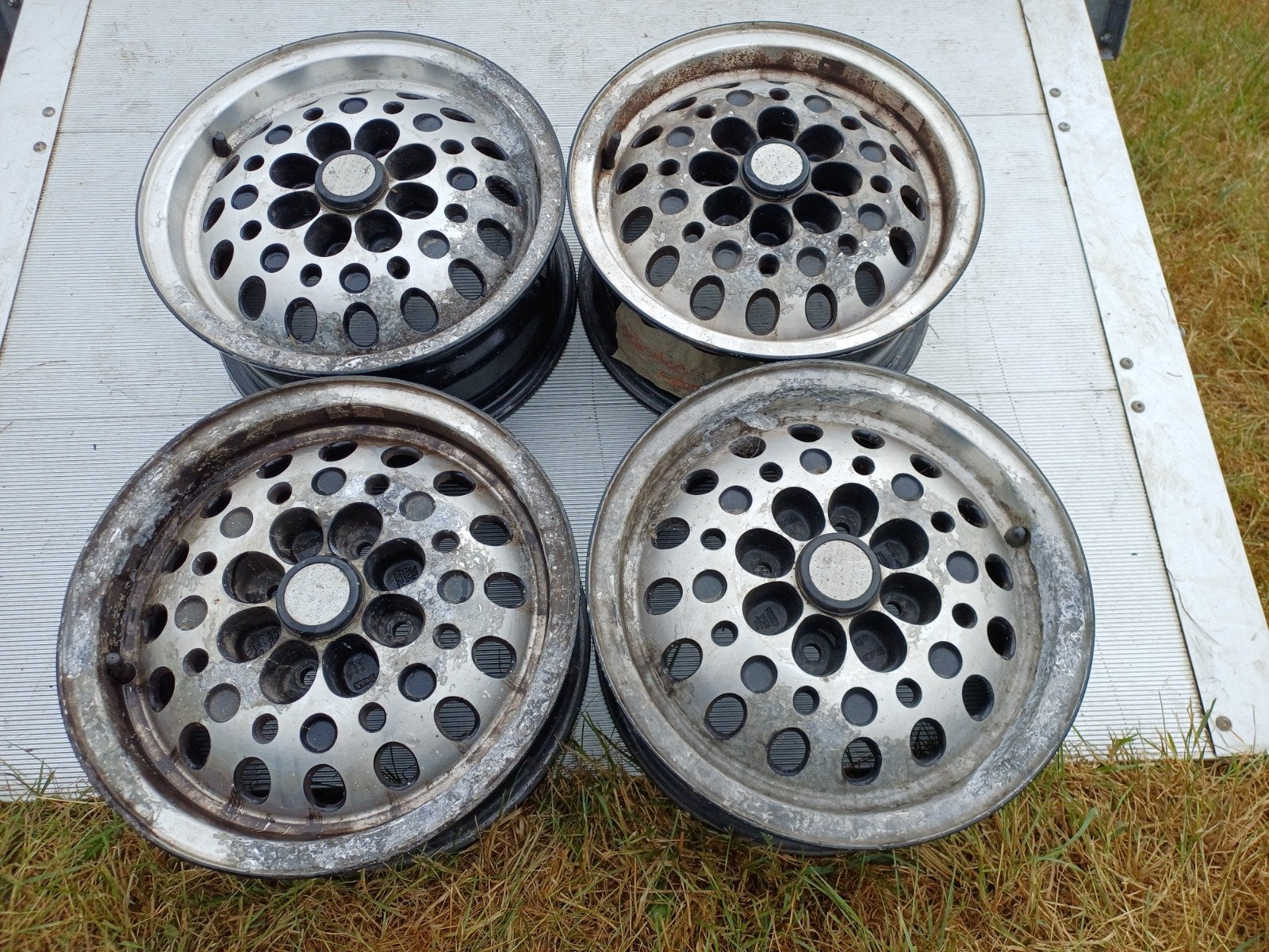 13" CENTRA PEPPERPOT WHEELS 4x100 RETRO JAREN "80 /' 90 CULT, Ophalen, CENTRA, 7931 TA, Info@classic-wheels.nl