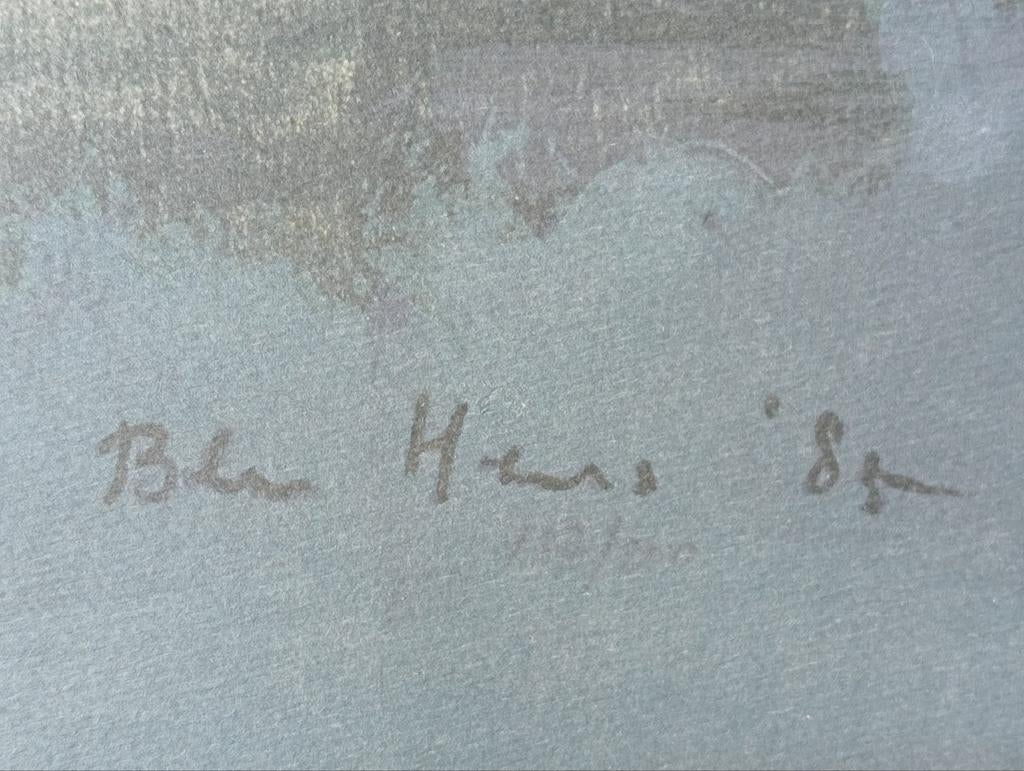 Ben HENS (Waalwijk 1936 - Bladel 2006) abstracte compositie, Ophalen of Verzenden