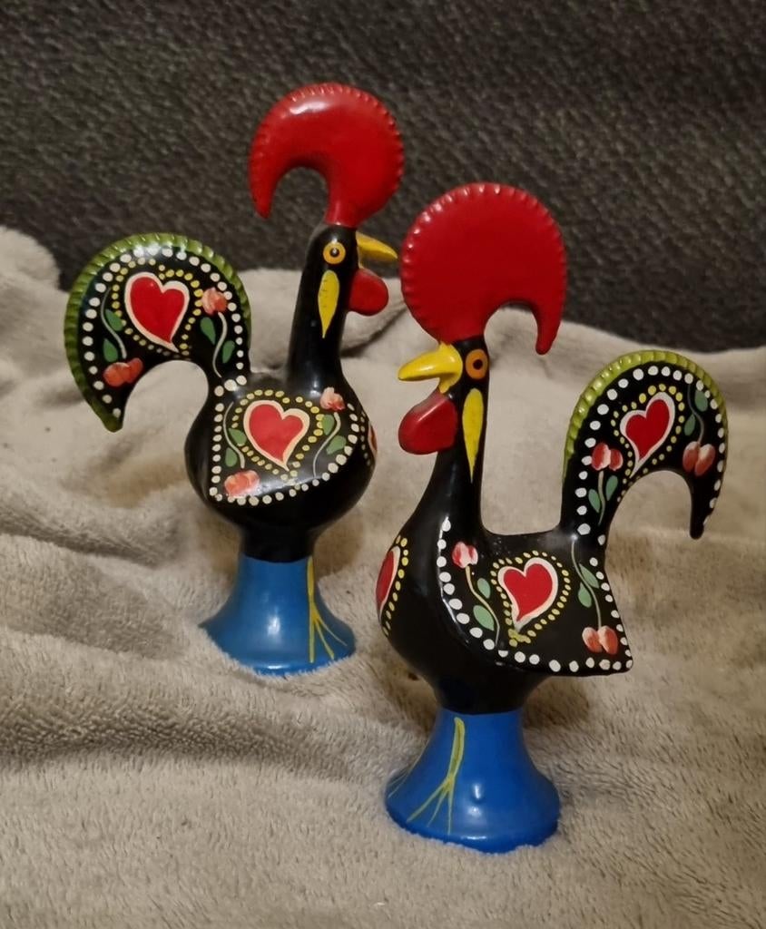 Traditionele Portugese Haantjes van Barcelos - Gelukssymbool, Ophalen of Verzenden, Zo goed als nieuw