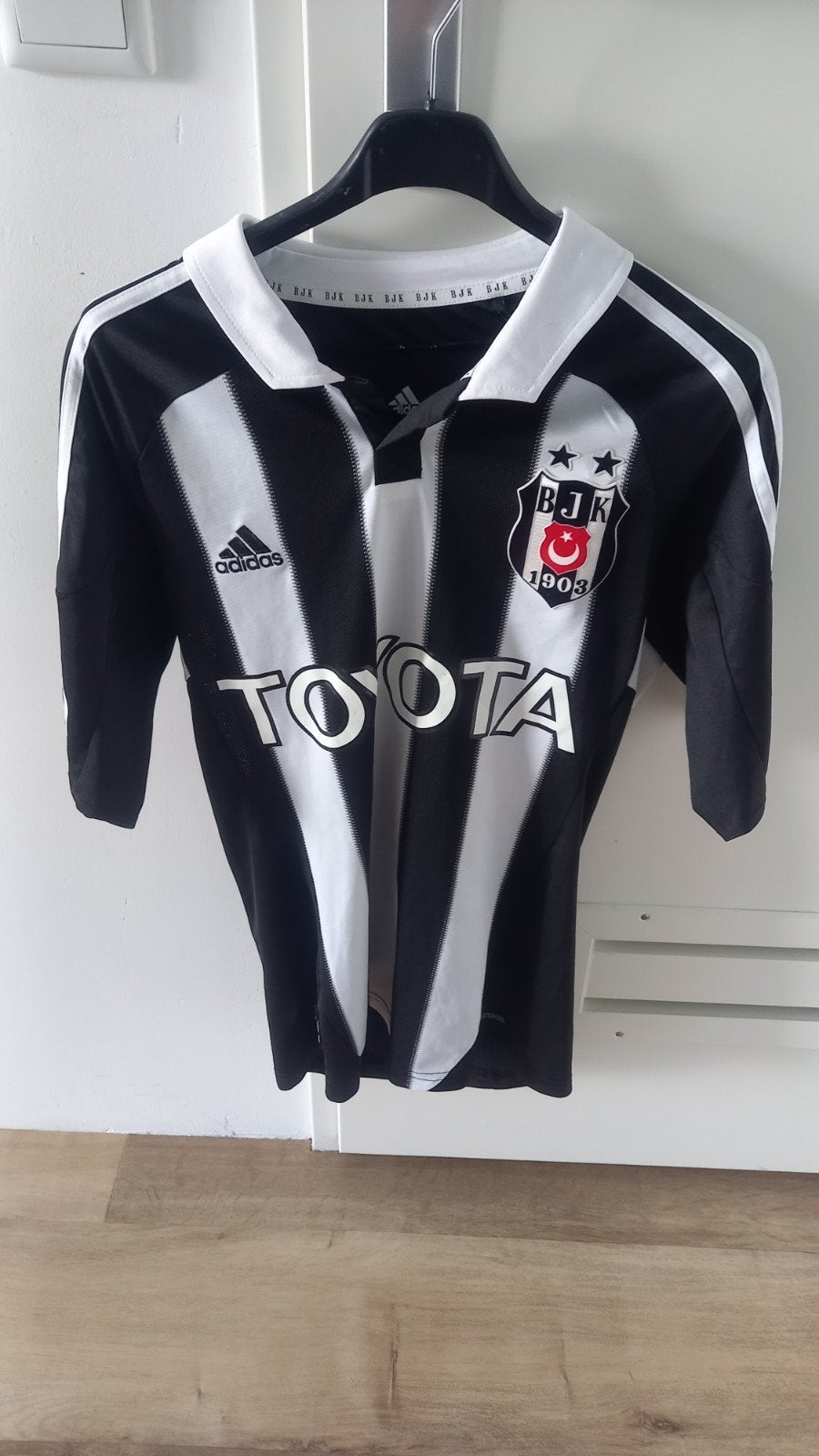 Adidas Beşiktaş voetbalshirt - Maat S, Zwart, Ophalen of Verzenden, Adidas, Voetbal