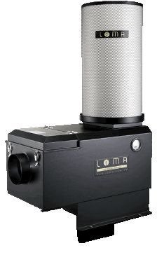Mistfilter voor schone lucht in uw werkplaats, Ophalen
