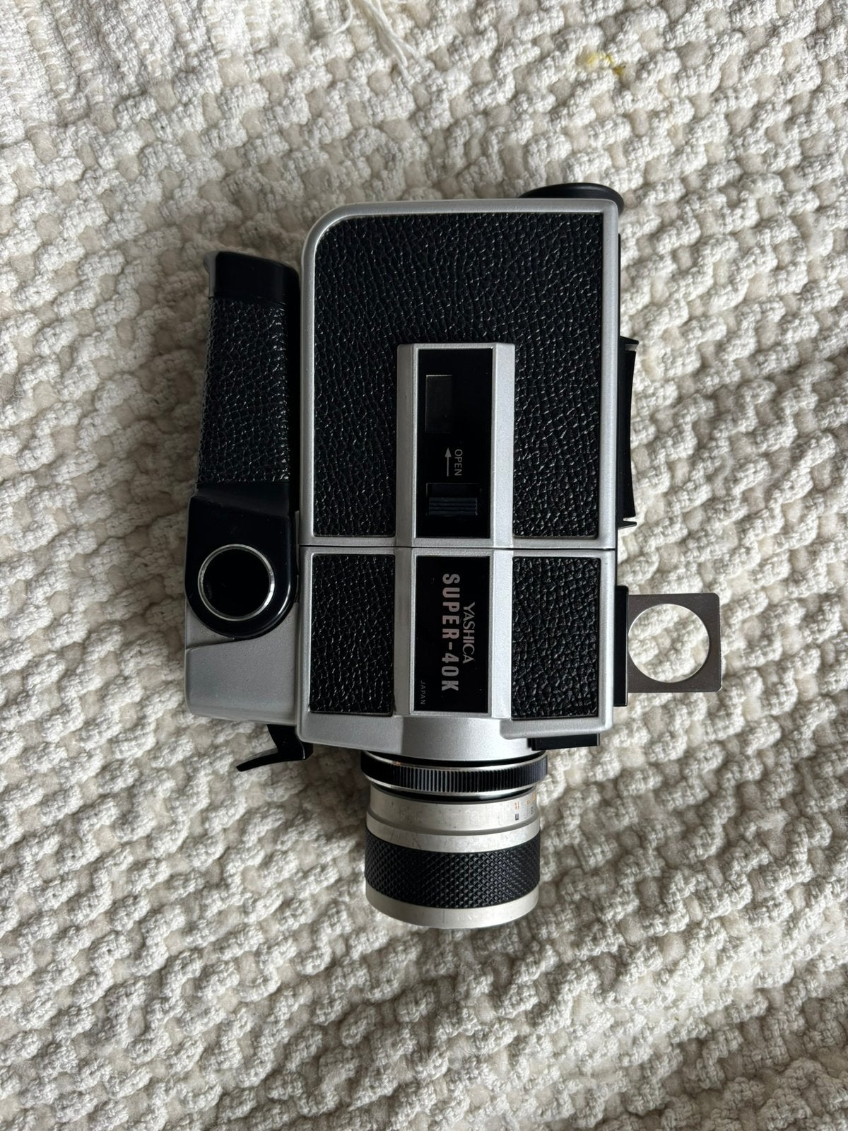Vintage Yashika super 8 analoge film camera, met hoes!, Ophalen of Verzenden, 8mm, (Video)band