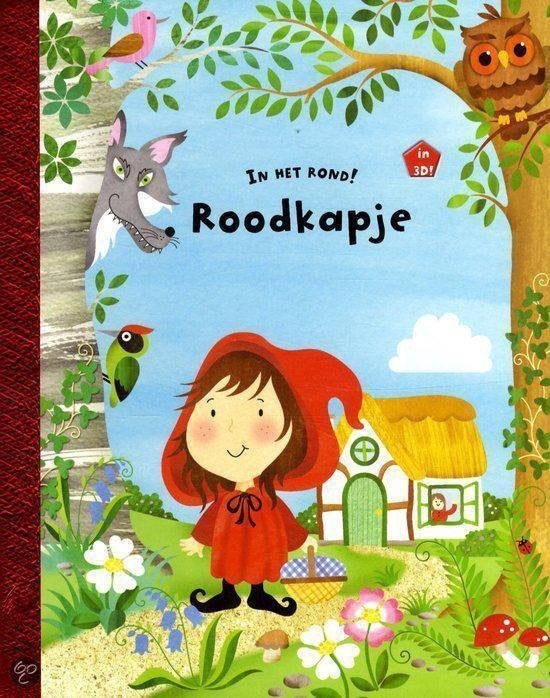 Roodkapje in 3D, Boeken, Sprookjes en Fabels, Ophalen of Verzenden, Zo goed als nieuw