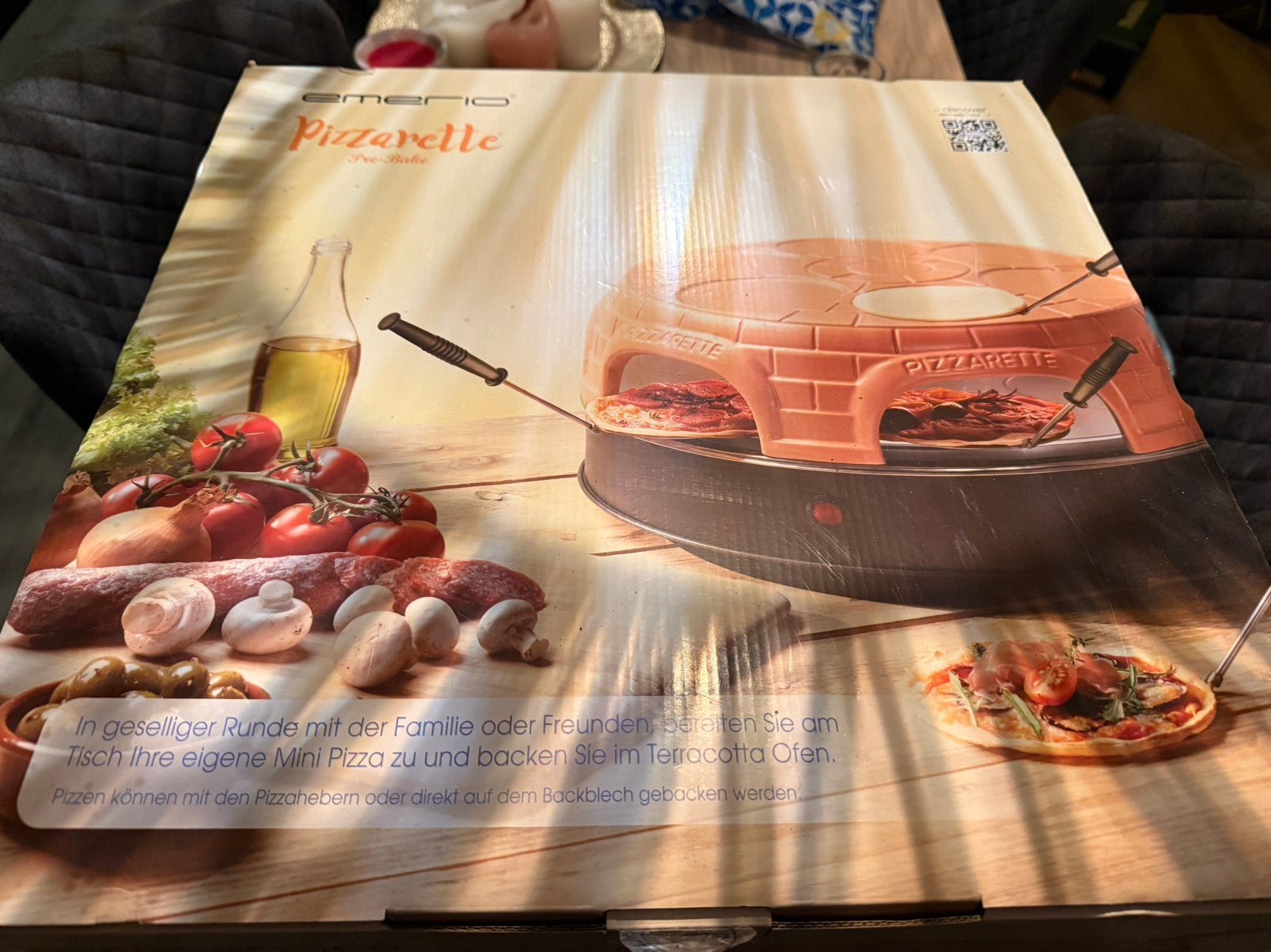 Pizzarette 6 persoons, Ophalen, Nieuw, 4 t/m 7 personen