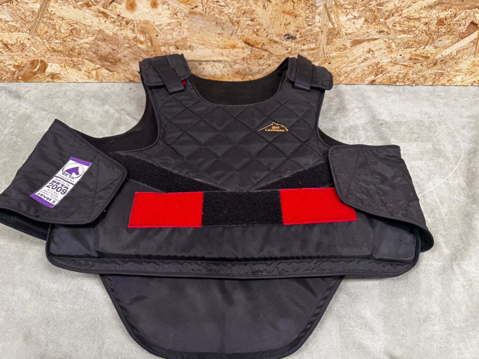 BR Leopard Bodyprotector 4602CP - XL - EN13158 -ReK4, Dieren en Toebehoren, Rijden, Ophalen of Verzenden, Zo goed als nieuw, X