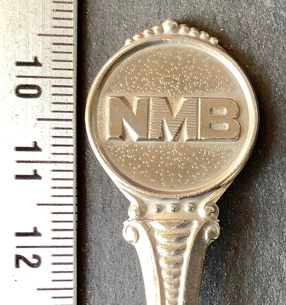 lepel, N.M.B., bank (L32, Verzamelen, Ophalen of Verzenden, Gebruikt