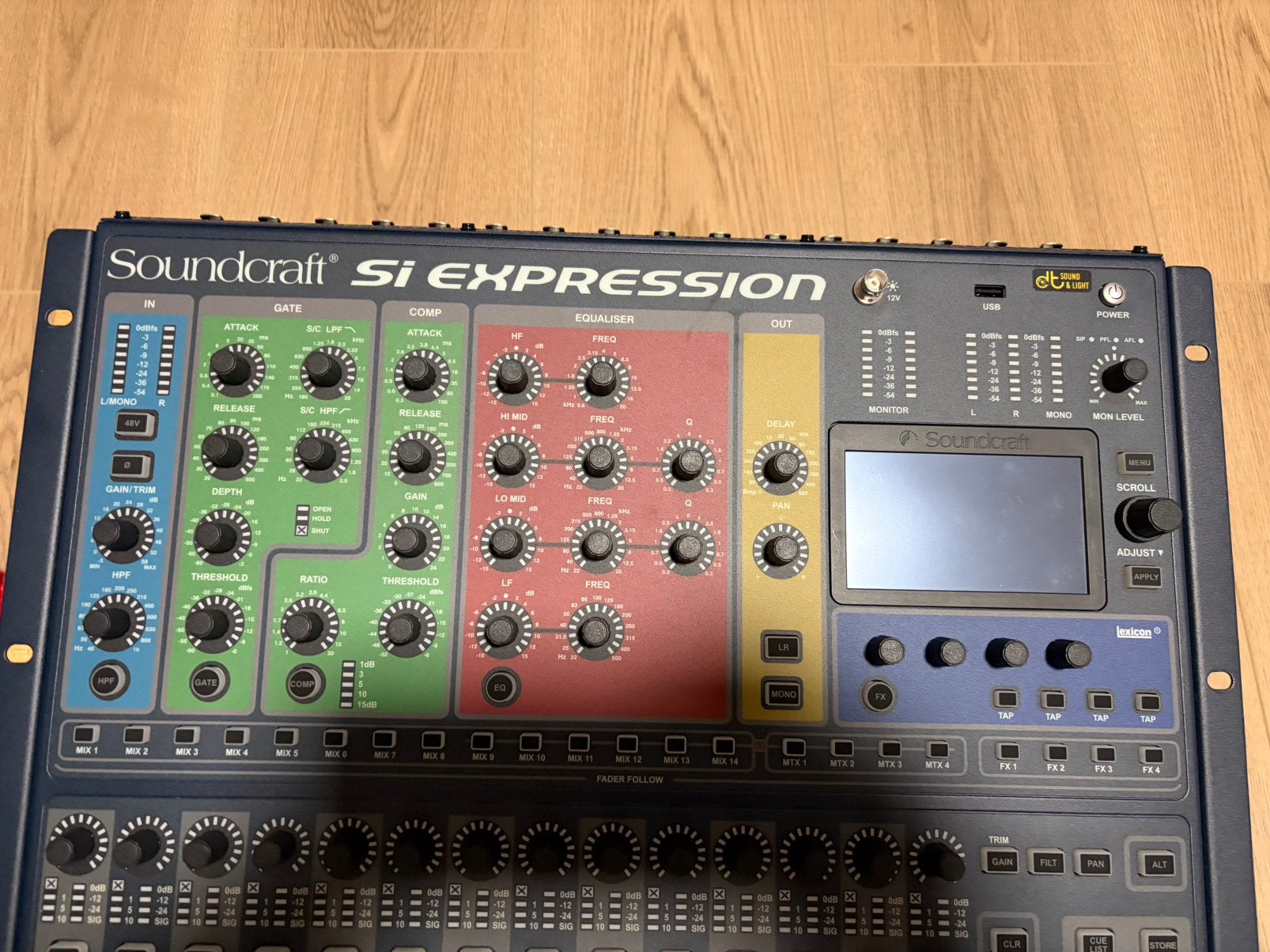 ️ Soundcraft Si Expression 1, Ophalen, Zo goed als nieuw, 10 tot 20 kanalen, Microfooningang