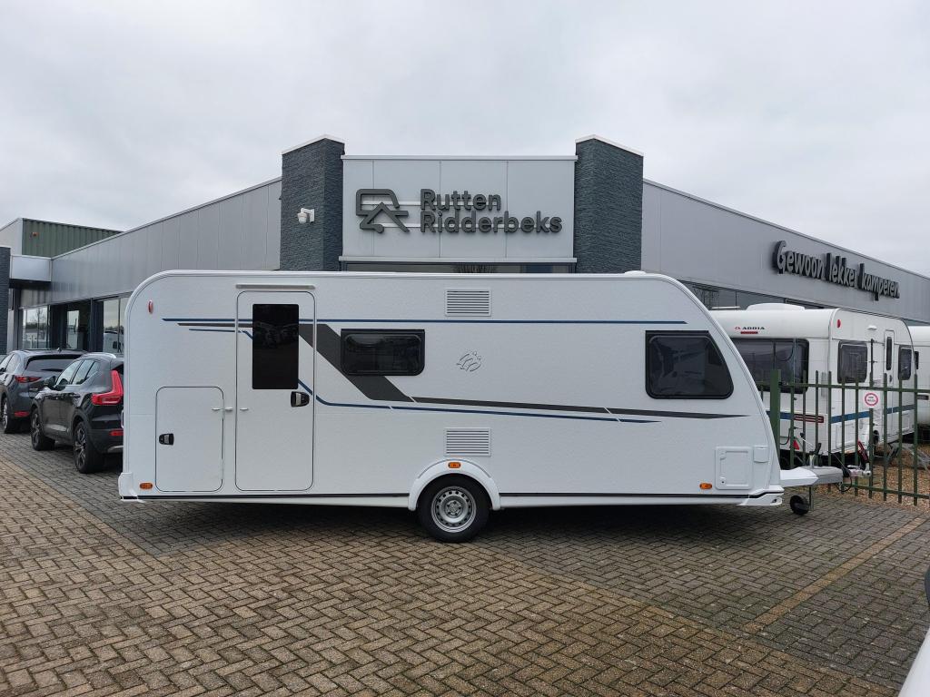 Knaus Sudwind 540 FDK, Caravans en Kamperen, Overige typen, Bedrijf, Treinzit, 6 tot 7 meter