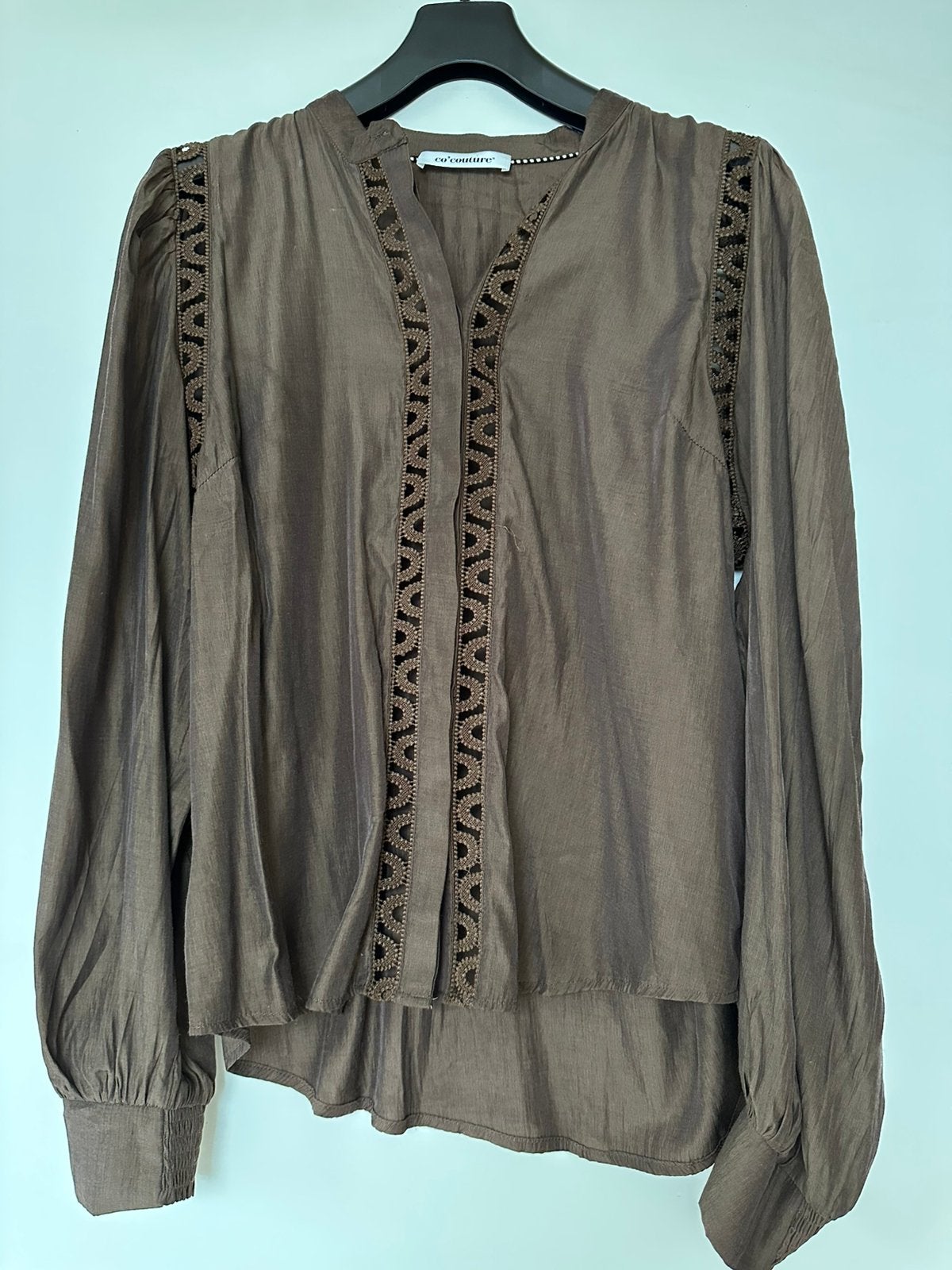 Super mooie bloes co couture, Kleding | Dames, Ophalen of Verzenden, Zo goed als nieuw, Maat 38/40 (M)