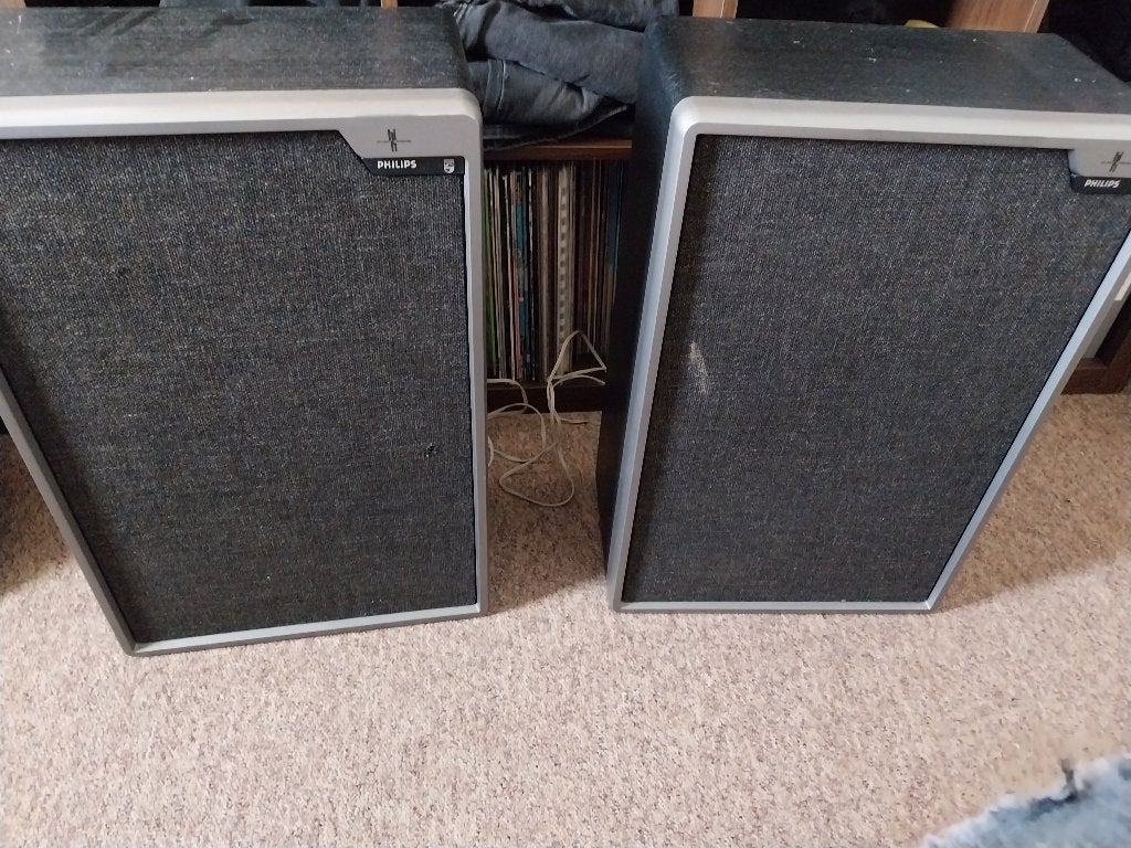 Philips 22ah467 luidsprekers, Ophalen, Stereo speakers, Philips, Gebruikt
