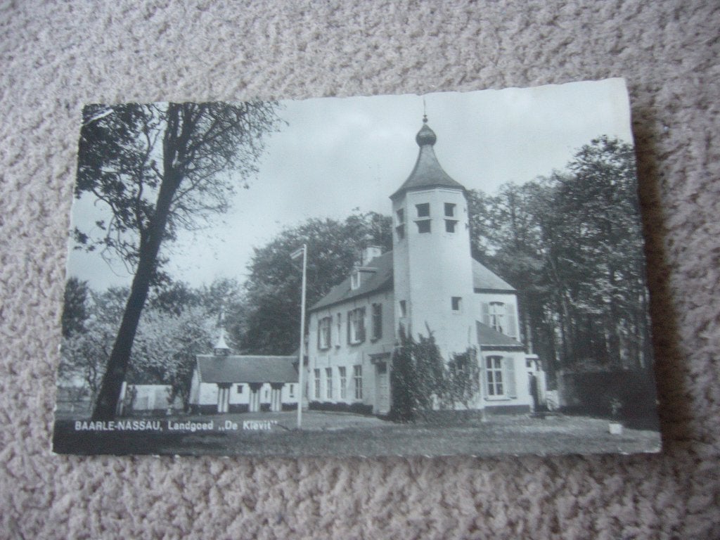 BAARLE NASSAU  =  LANDGOED DE KIEVIT, Ophalen of Verzenden, 1940 tot 1960, Gelopen, Noord-Brabant