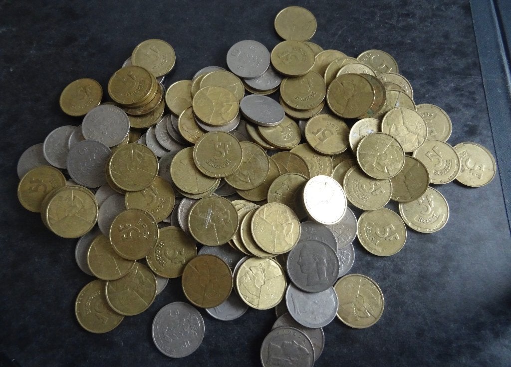 Munten Belgium, Ophalen of Verzenden, Overige landen