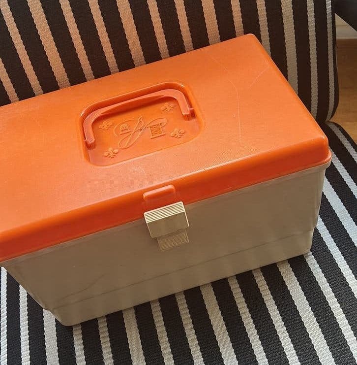 Naaien opbergdoos te koop, Ophalen, Gebruikt