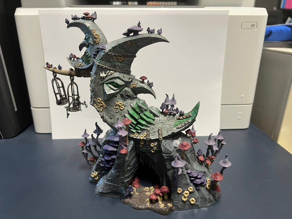 Warhammer - AOS - Bad Moon Loonshrine, Ophalen of Verzenden, Warhammer, Figuurtje(s), Geverfd
