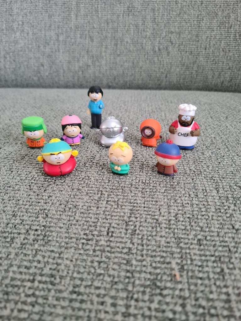 Southpark south park parc 9 poppetjes 2024, Verzamelen, Gebruikt, Ophalen of Verzenden, Nvt, Nvt