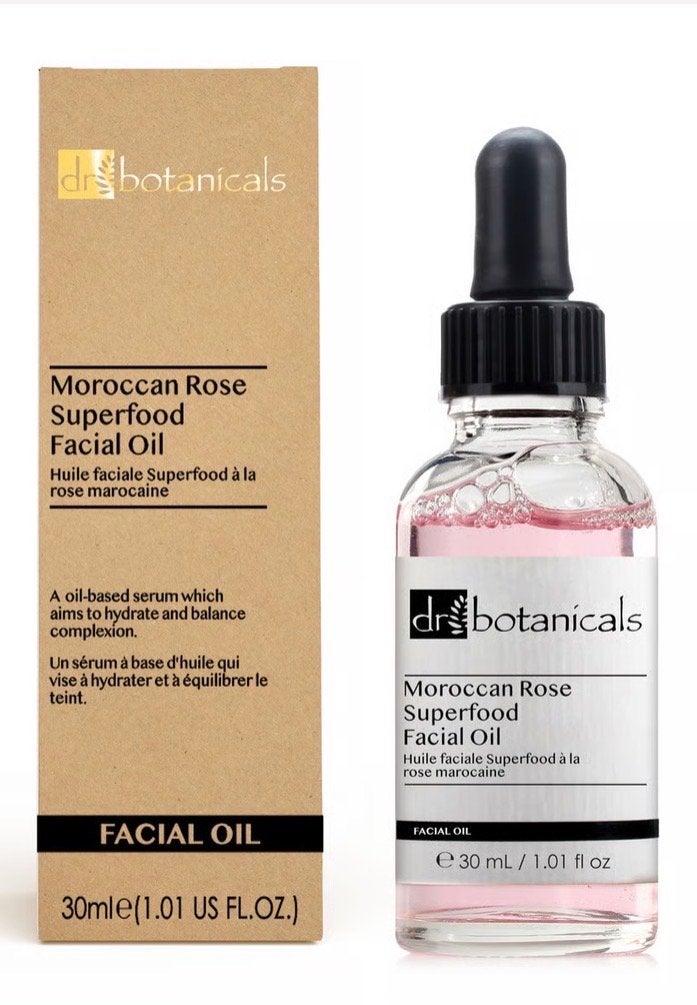 Dr Botanicals Moroccan Rose Superfood Facial Oil 30ml, Sieraden, Tassen en Uiterlijk, Uiterlijk | Gezichtsverzorging, Ophalen of Verzenden