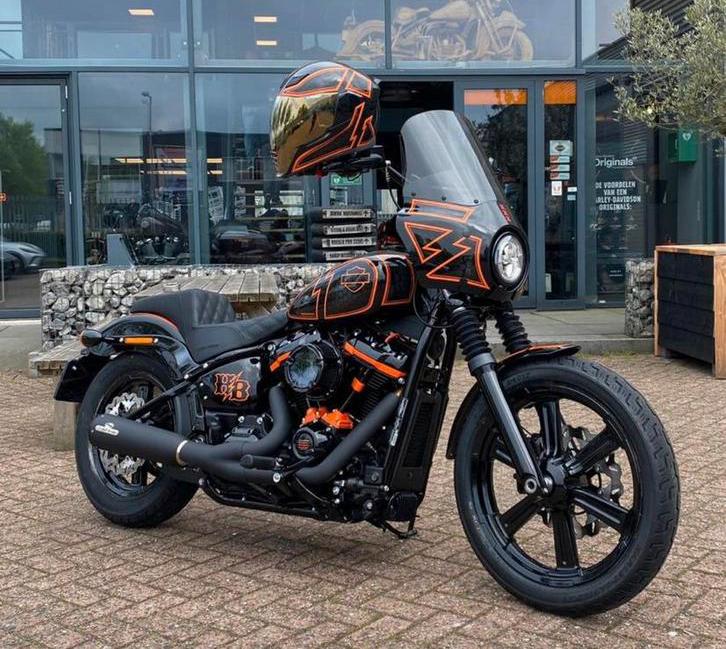 Harley Davidson softail custom Hundredboyz, Motoren, Chopper, Particulier