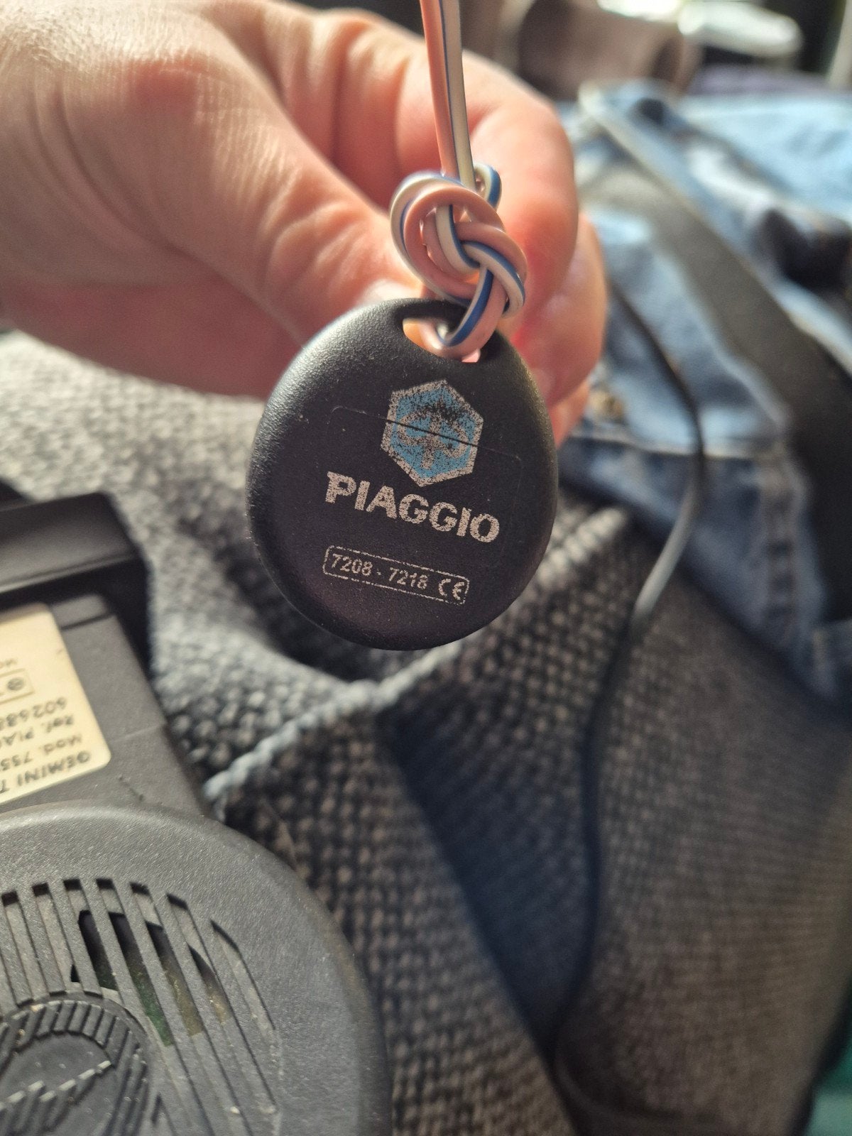 Piaggio Alarm met Afstandsbediening, Ophalen of Verzenden, Gebruikt, Overige typen, Piaggio