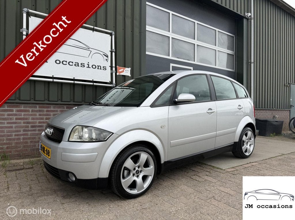 Audi A2 1.4 Pro Line|Airco|Bluetooth|Sport velgen|APK Nieuw|, Auto's, Voorwielaandrijving, Stof, Gebruikt, 31 €/maand