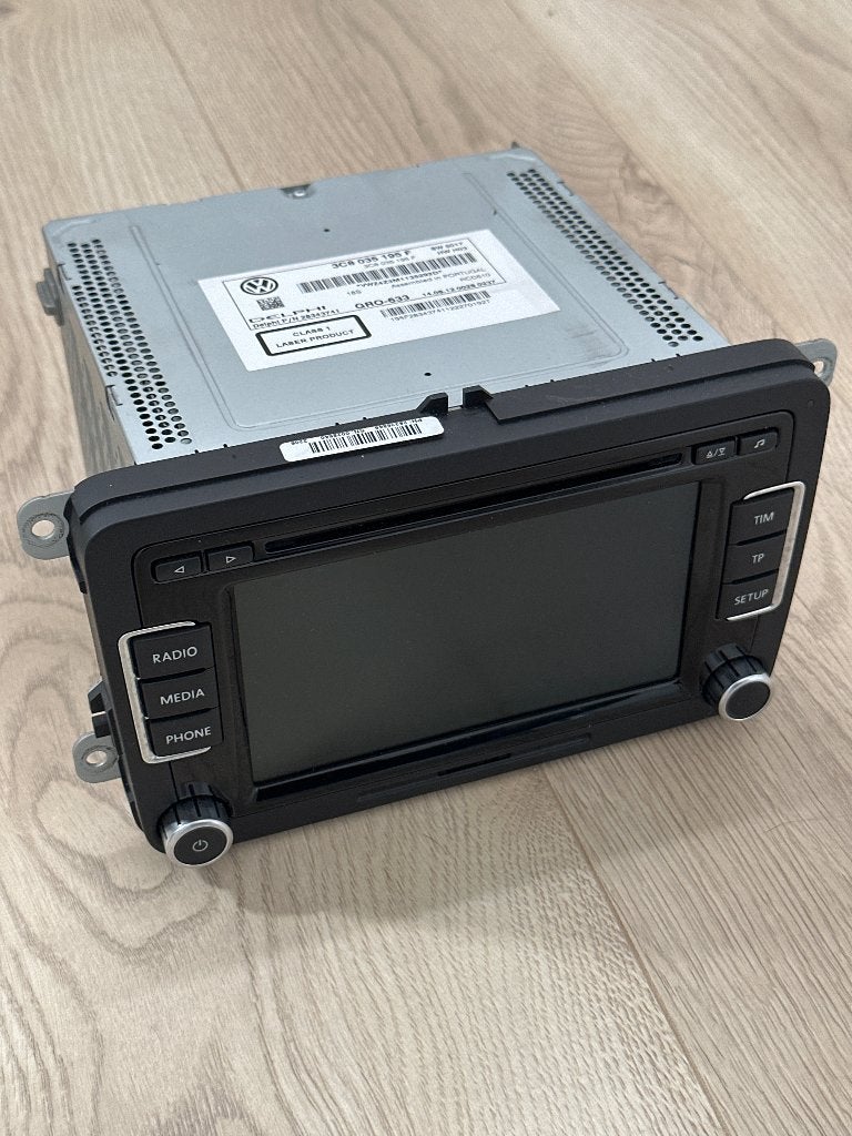 Volkswagen RCD510 Radio Navigatie Systeem, Ophalen of Verzenden, Gebruikt