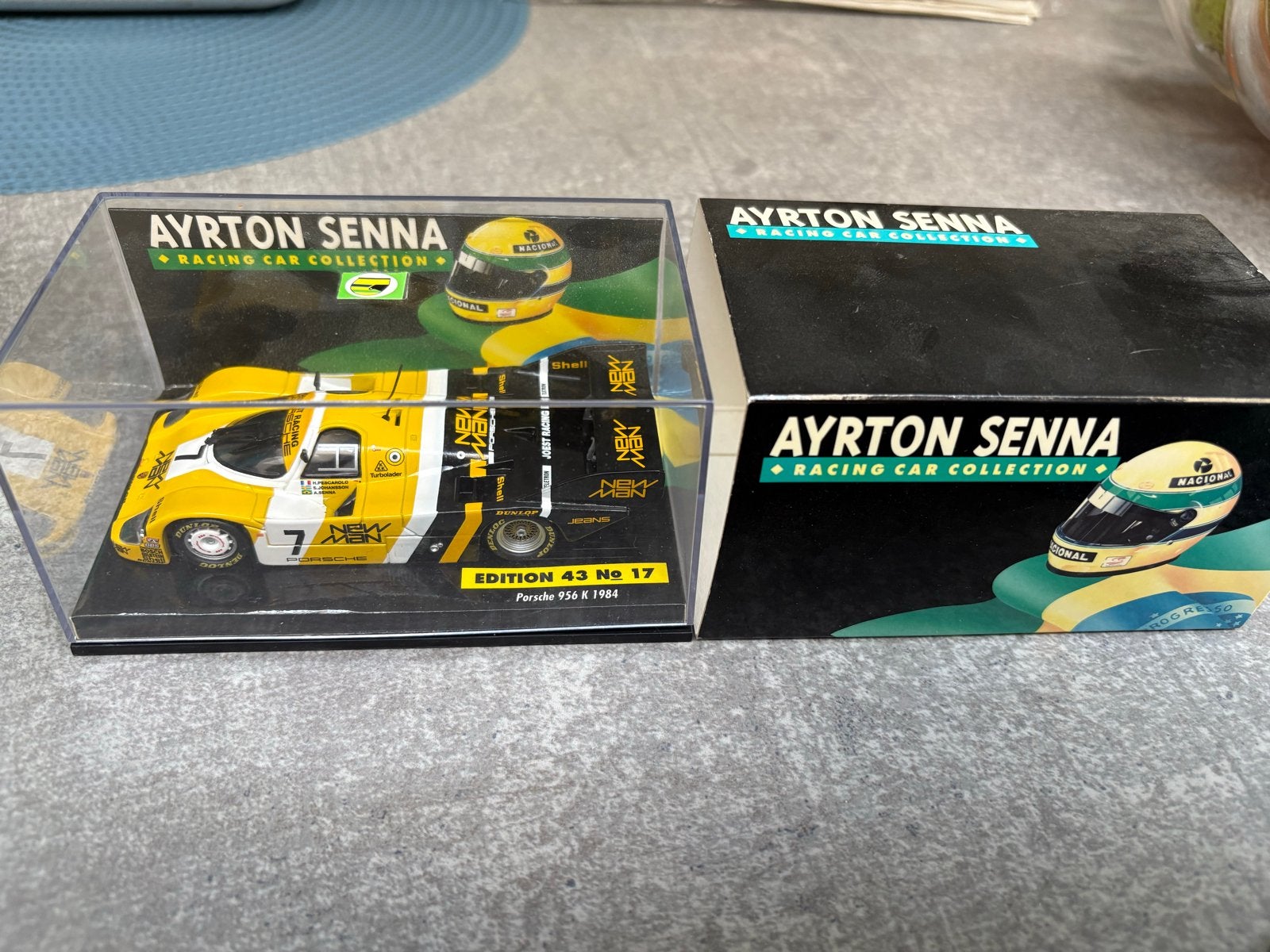 Senna Collection (McLaren Honda MP 4-6) (Porsche 956 K), Ophalen of Verzenden, Zo goed als nieuw, Auto's
