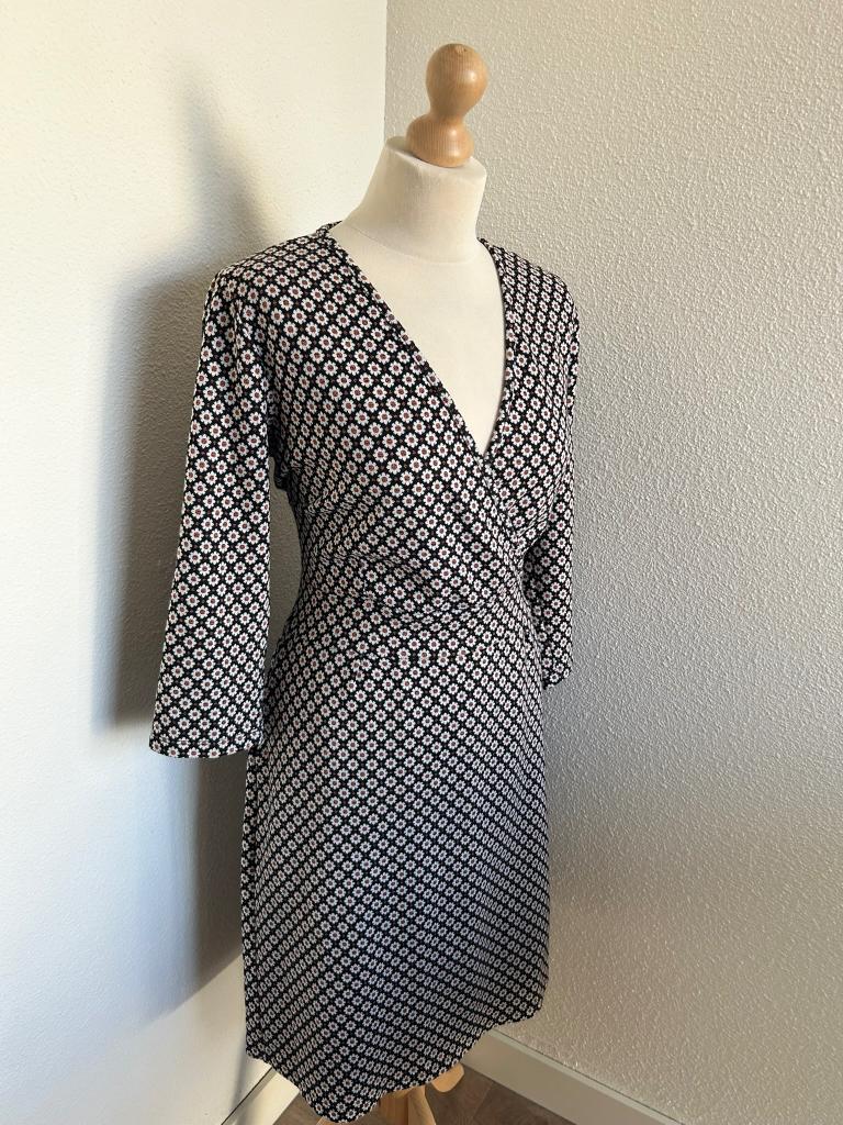 King Louie maat XL tulip cross dress glitter 2627, Zwart, Maat 46/48 (XL) of groter, Ophalen of Verzenden, Zo goed als nieuw