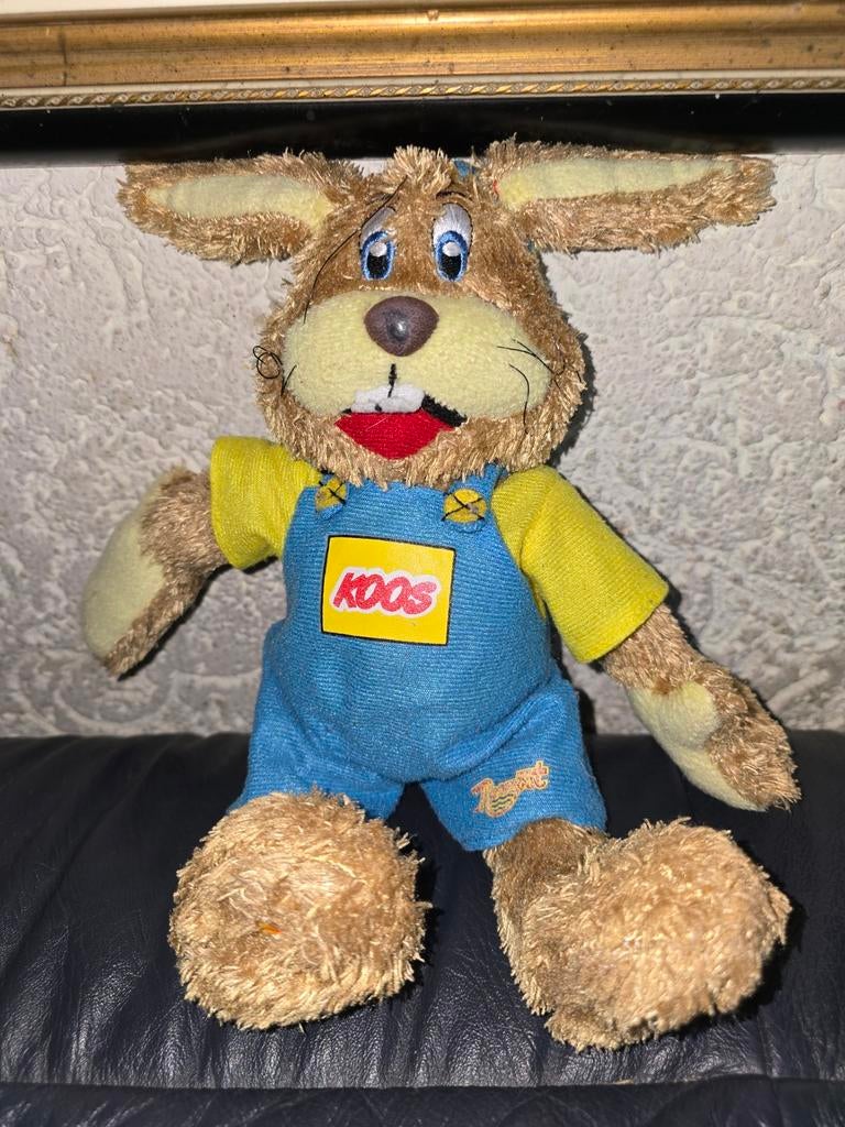 Grote koos konijn knuffel, Ophalen of Verzenden, Konijn