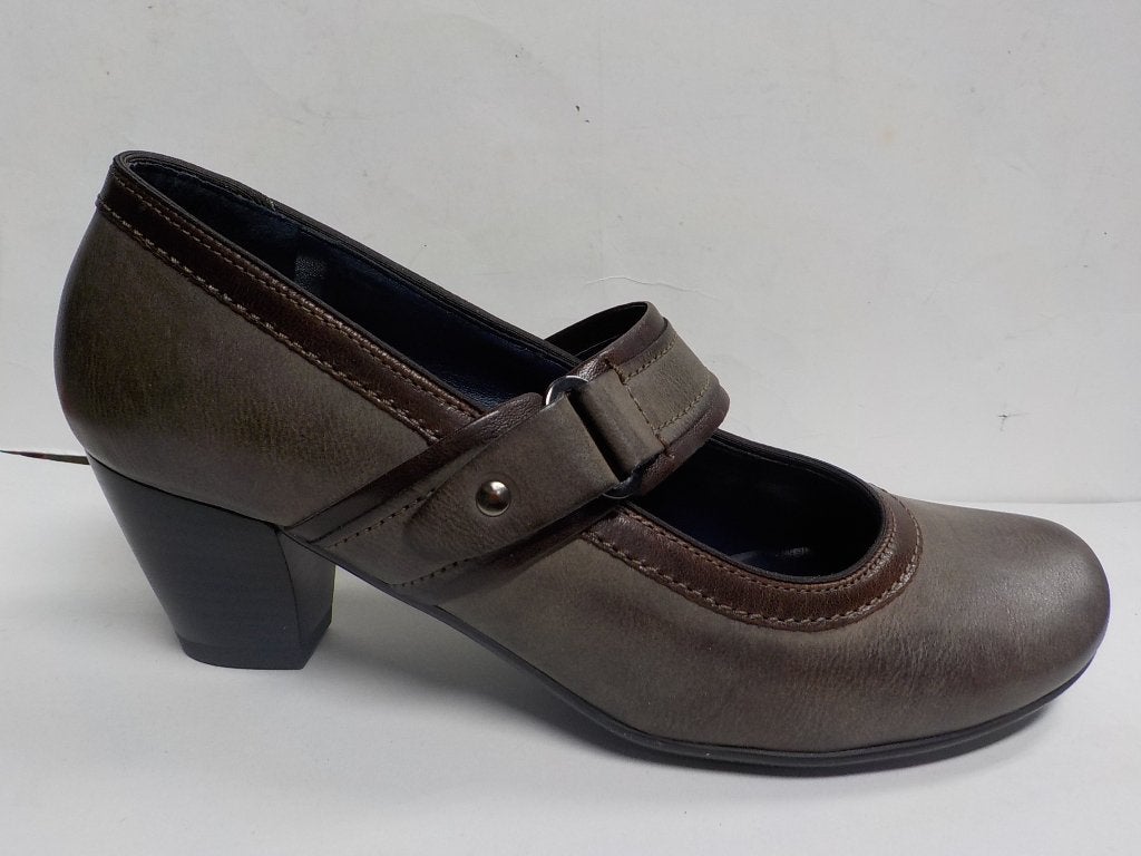 Bruine pumps Jenny maat 38 1/2, Info@araschoenen.nl, Pumps, Bruin, Nieuw