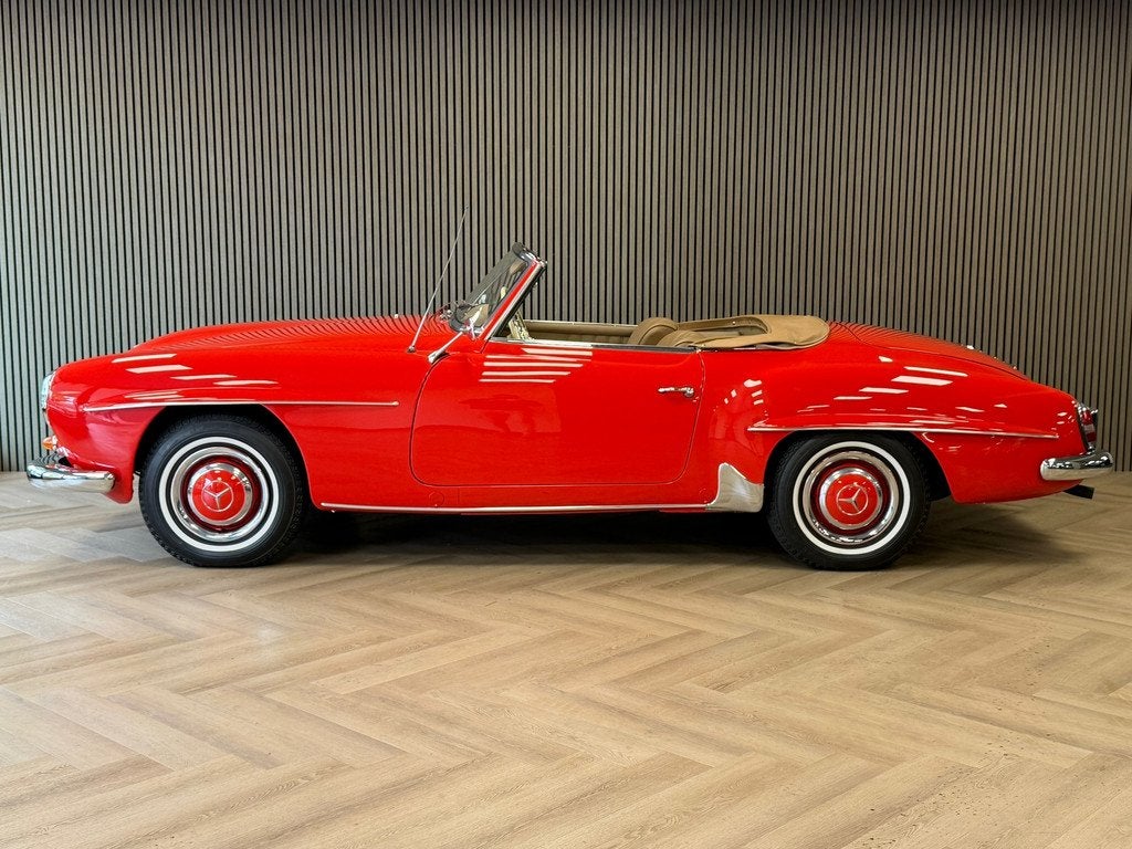 Mercedes-Benz 190 SL ROADSTER CABRIOLET (interclassics norme, Auto's, 121 pk, Gebruikt, Beige, 4 cilinders