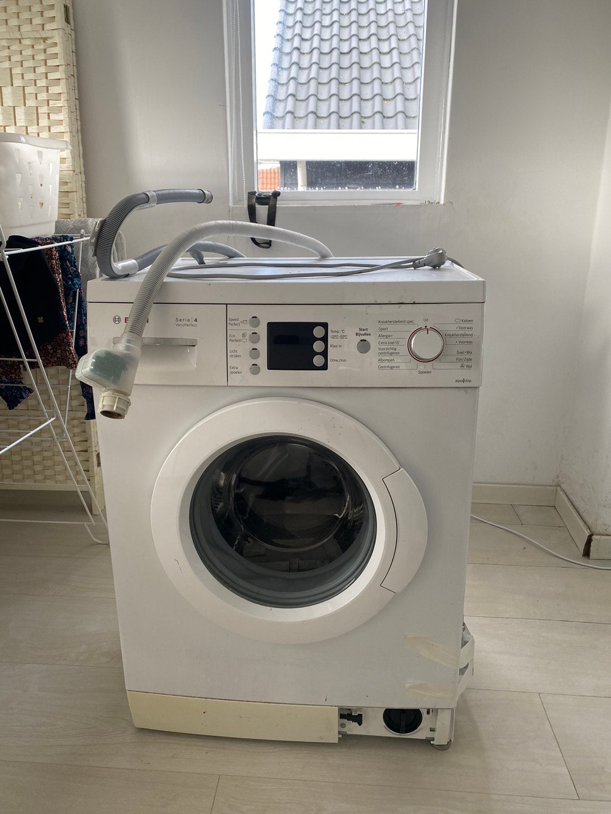 Bosch Serie 4 wasmachine 7 kg – defect, Witgoed en Apparatuur, Ophalen, Handwasprogramma, Voorlader, Niet werkend