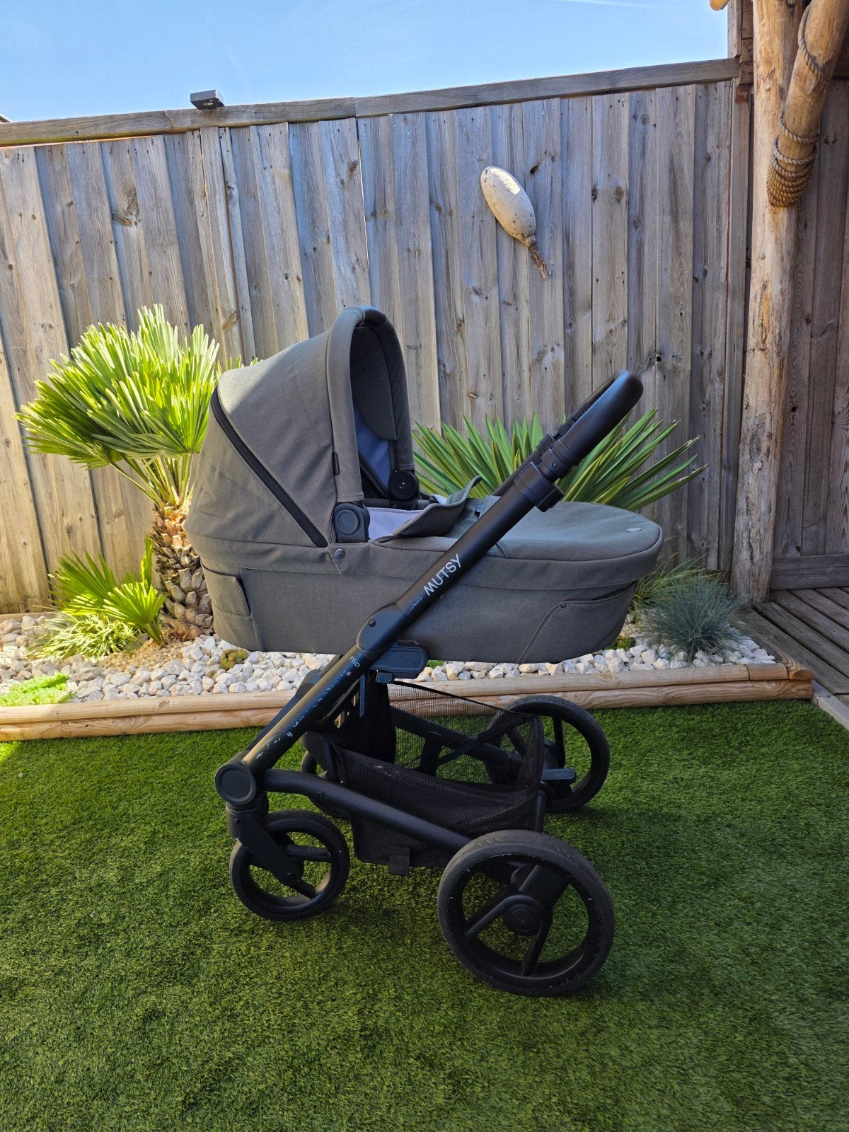Mutsy  nio kinderwagen - Groen, Ophalen of Verzenden, Gebruikt, Mutsy