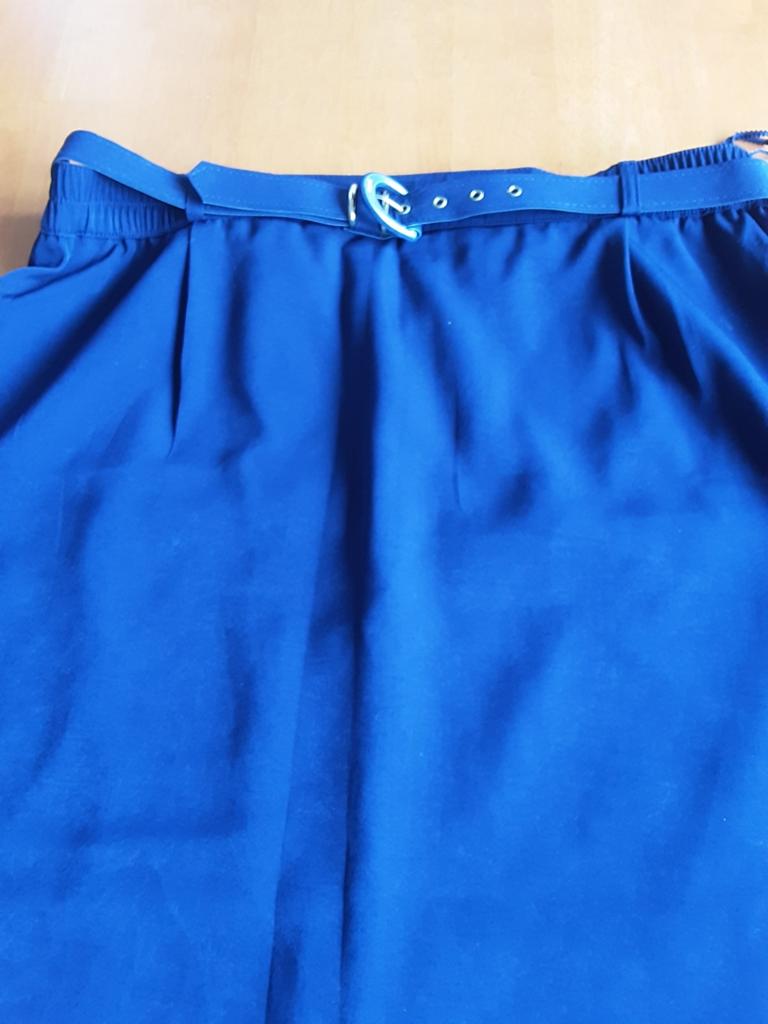Donkerblauwe zomerrok maat 44 merk Barucci, Blauw, Maat 42/44 (L), Ophalen of Verzenden, Zo goed als nieuw