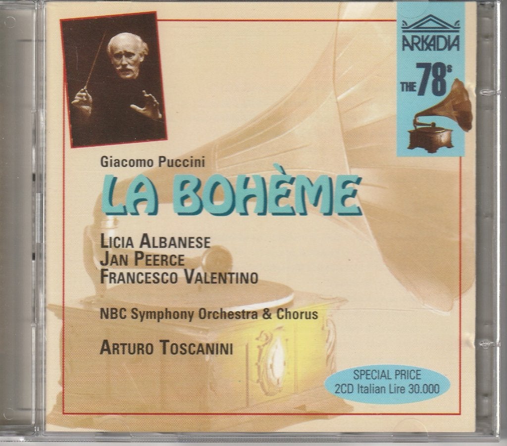 Puccini: La Bohème, met Licia Albanese, Jan Peerce en, Gebruikt, Ophalen of Verzenden, Romantiek, Boxset