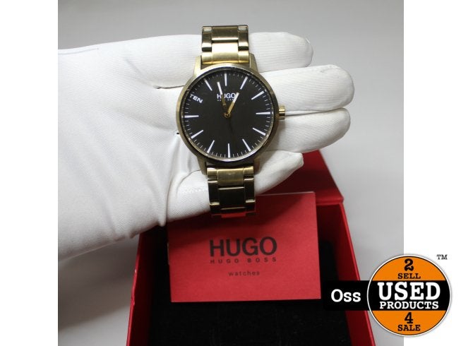 HUGO Boss #Invent 1530208 Herenhorloge | Goudkleurig (46mm), Hugo Boss, Zo goed als nieuw, Support@hugoboss.com, Dieselstr. 12
72555 Metzingen
Germany