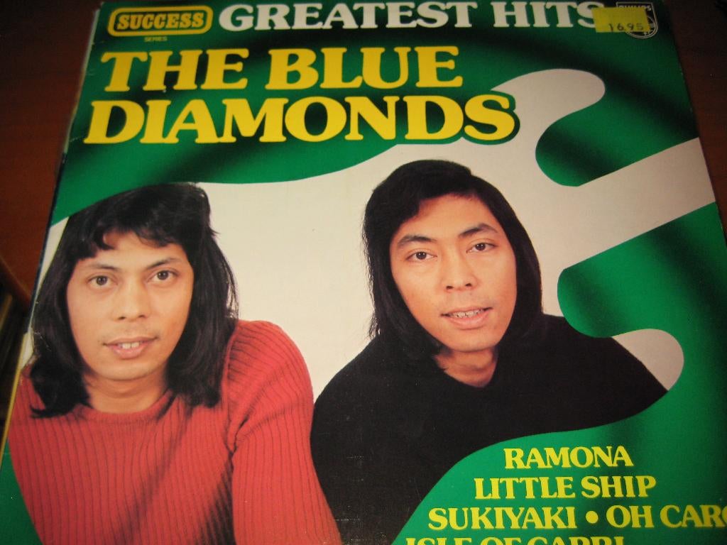 LP, The Blue Diamonds: Greatest Hits, Ophalen of Verzenden, Zo goed als nieuw, 12 inch