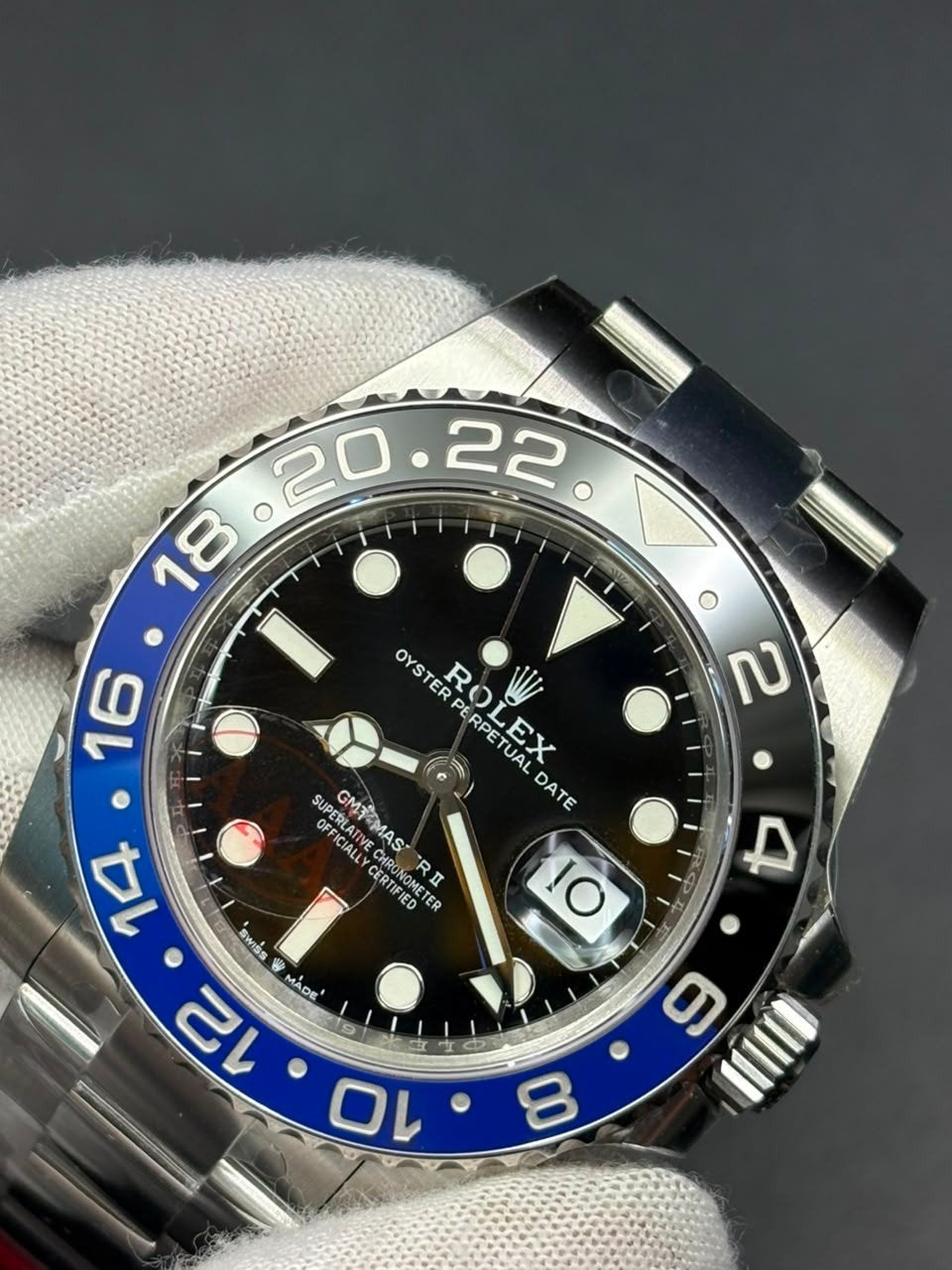 Rolex GMT-Master II Batman 40mm, Ophalen of Verzenden, Nieuw, Zwart