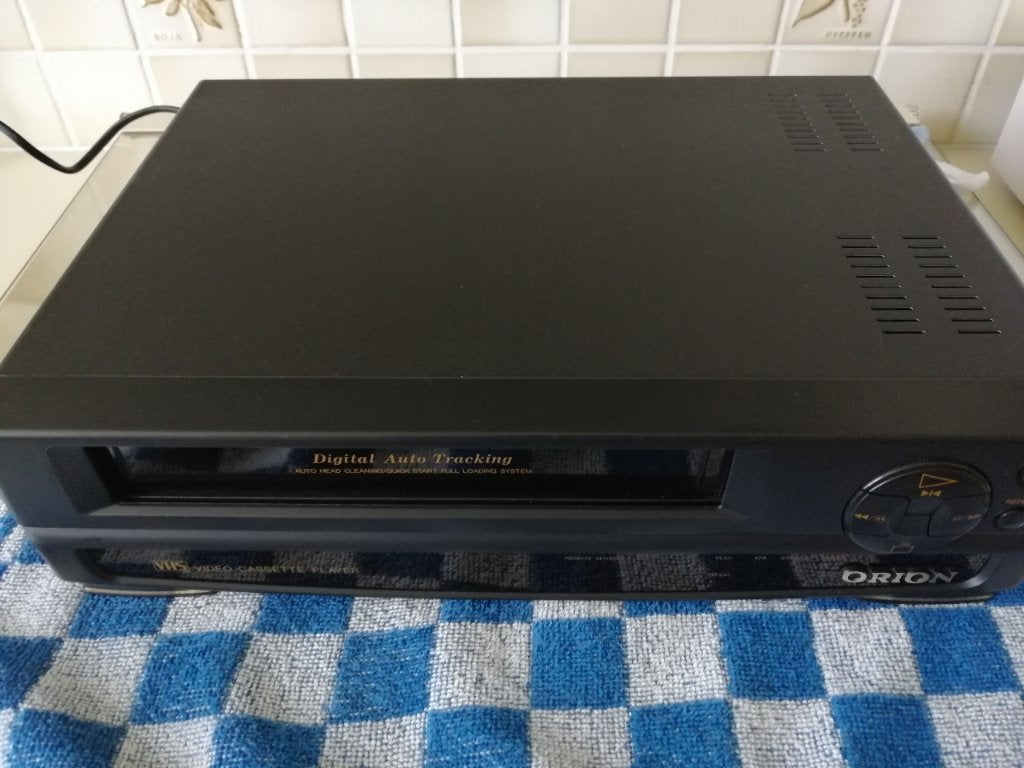 Orion VP-294RC VHS video cassette recorder vp 294 rc pal, Ophalen of Verzenden, Gebruikt, VHS-speler of -recorder