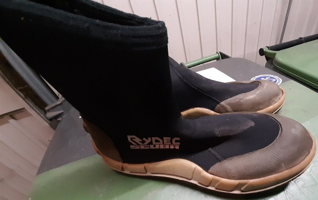 Paar duik laarsje rydec, Ophalen of Verzenden, Gebruikt, Duikpak
